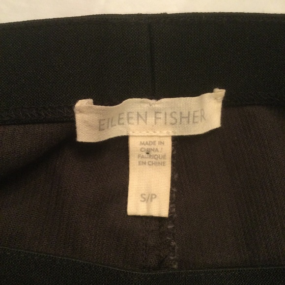 Eileen Fisher Organic Cotton Tencel Pull On Fine Whale Corduroy Pants Size SP - Picture 4 of 10